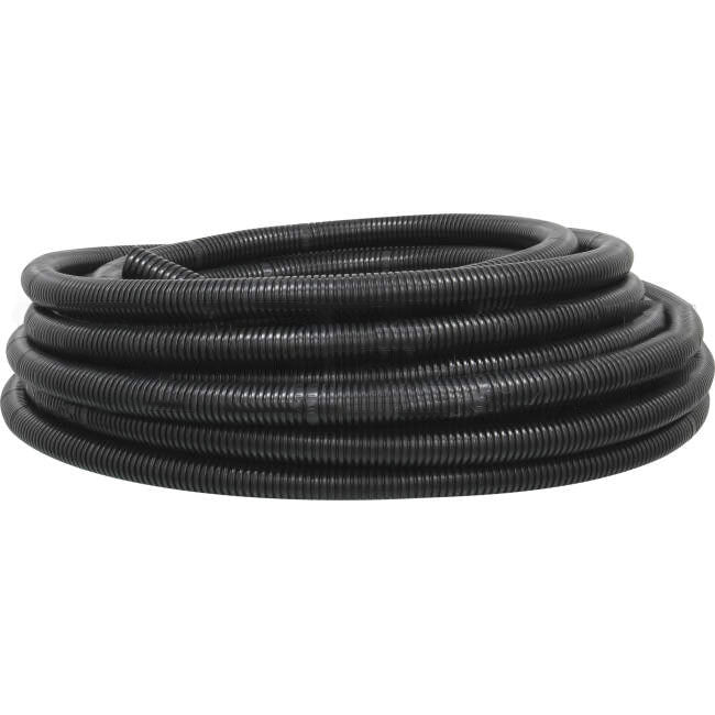 Cobalt Solar 32mm Corrugated Conduit Heavy Duty UV Black 25 Metre