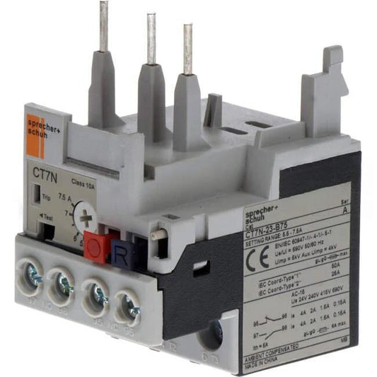 NHP Thermal Overload Relay 5.5 Amp - 7.5 Amp