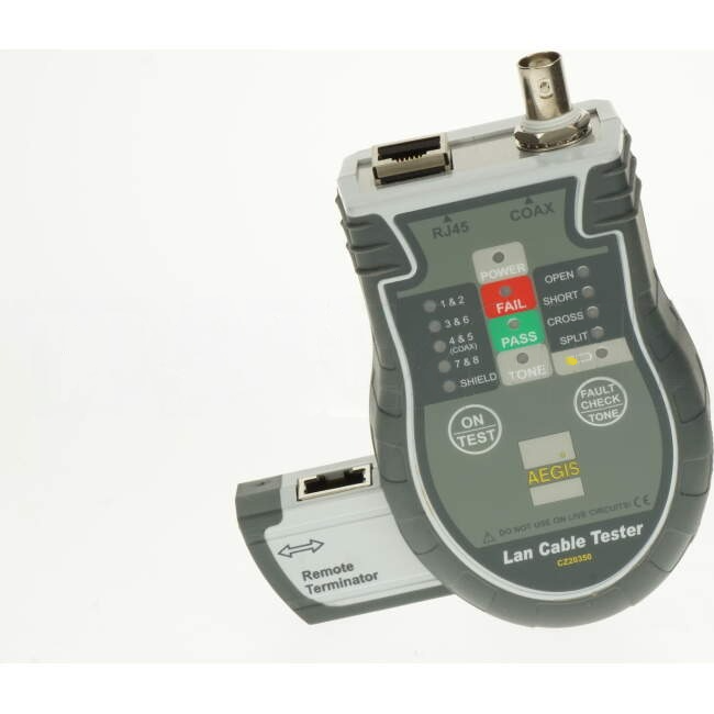 Aegis LAN RJ45 & Coax & Tone Tester