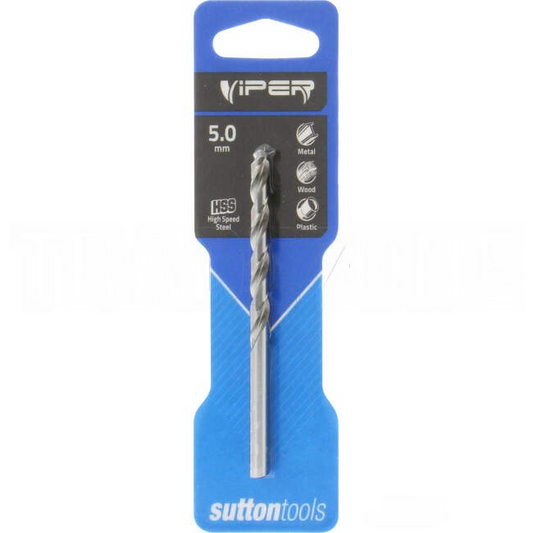 Sutton Tools 5mm VIPER Jobber Drill Bit