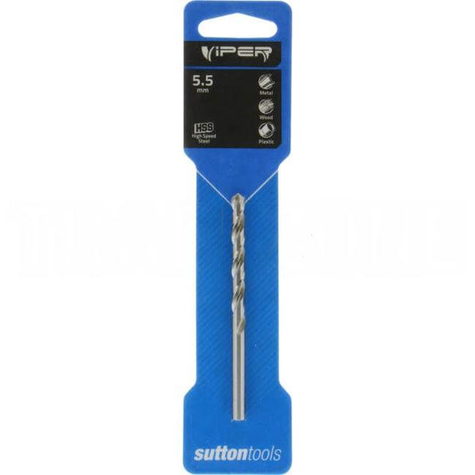 Sutton Tools 5.5mm VIPER Jobber Drill Bit