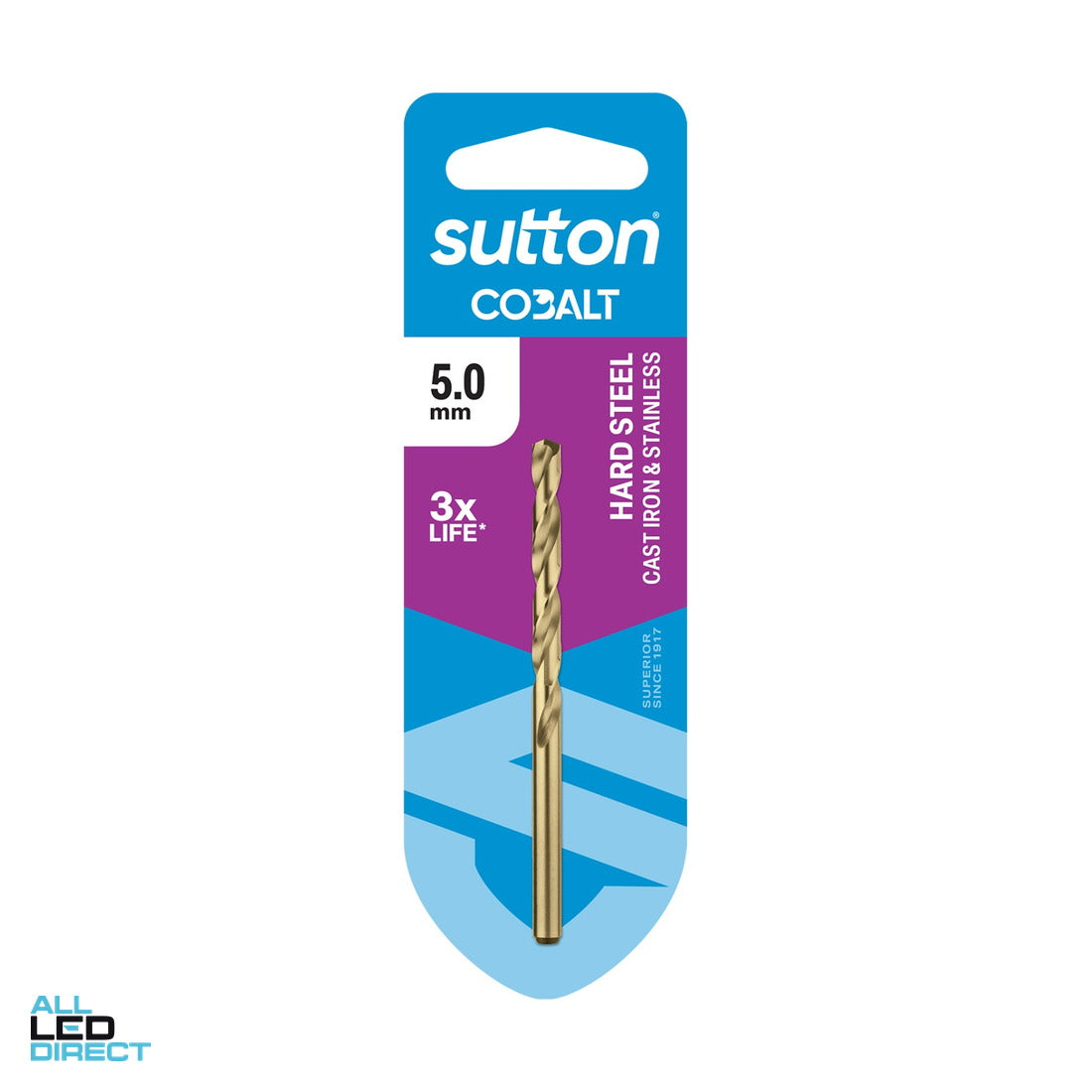 Sutton Tools 5mm COBALT Jobber Drill Bit