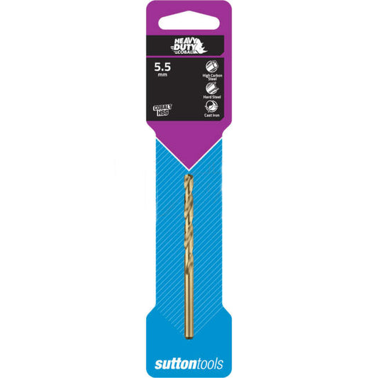 Sutton Tools 5.5mm COBALT Jobber Drill Bit