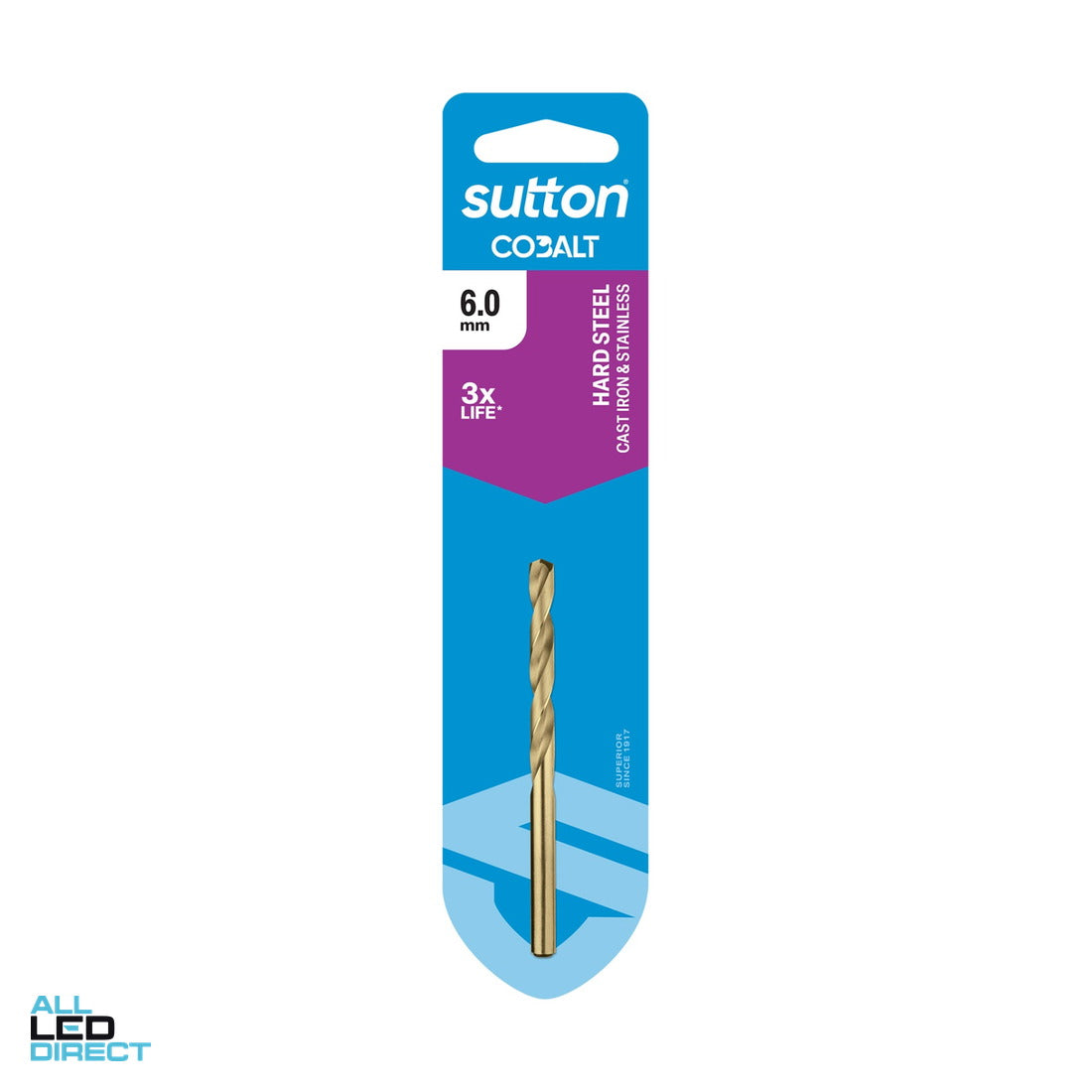 Sutton Tools 6mm COBALT Jobber Drill Bit