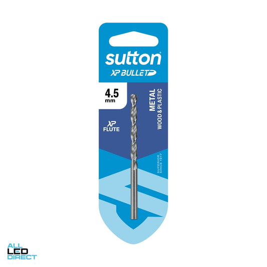 Sutton Tools 4.5mm HSS XP Bullet Jobber Drill Bit