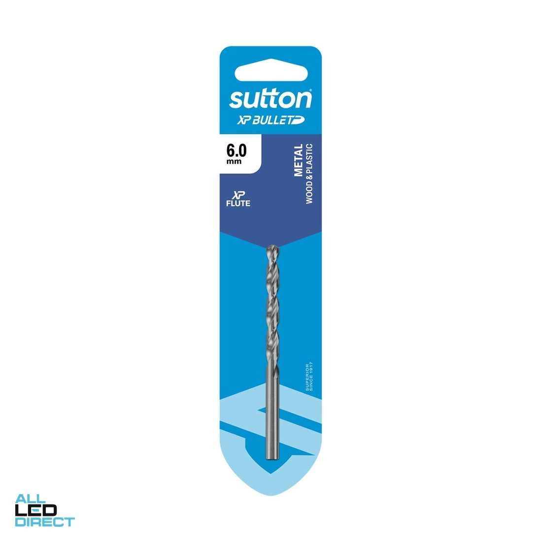 Sutton Tools 6mm HSS XP Bullet Jobber Drill Bit