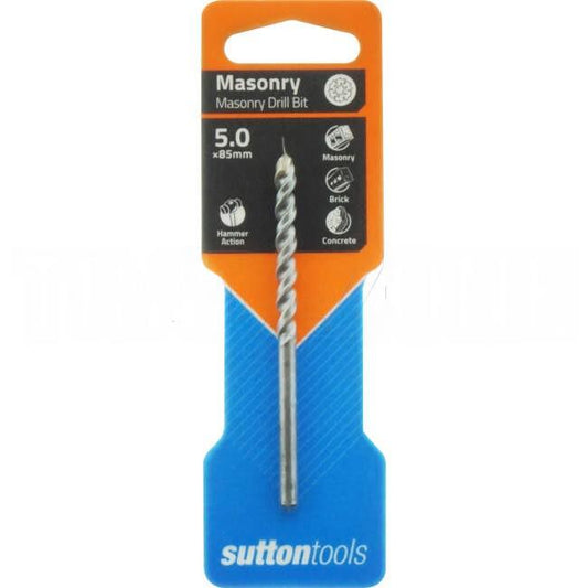 Sutton Tools 5mm x 95mm Masonry Drill Bit