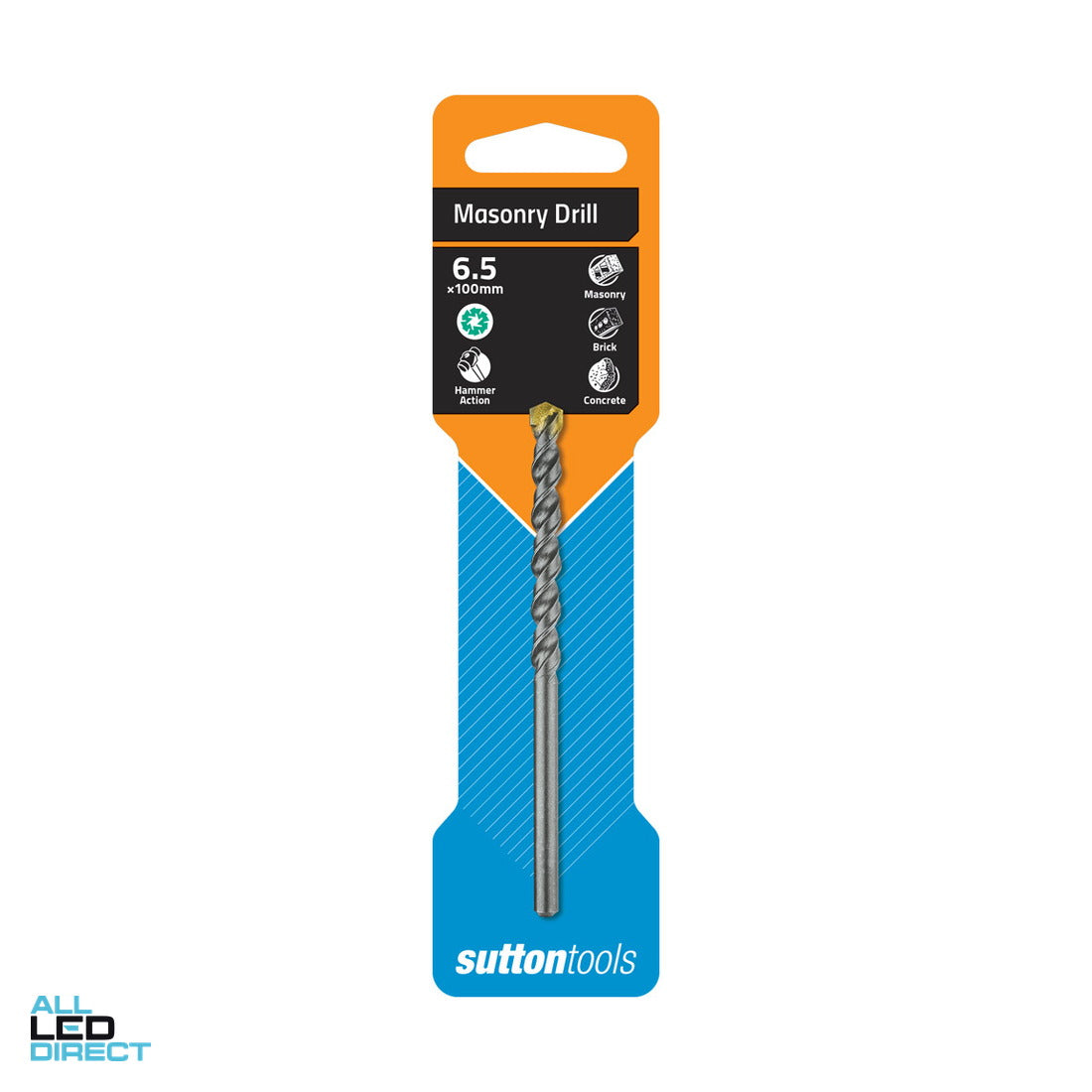 Sutton Tools 6.5mm x 100mm Masonry Drill Bit