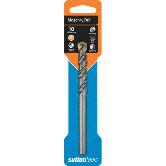 Sutton Tools 10mm x 120mm Masonry Drill Bit