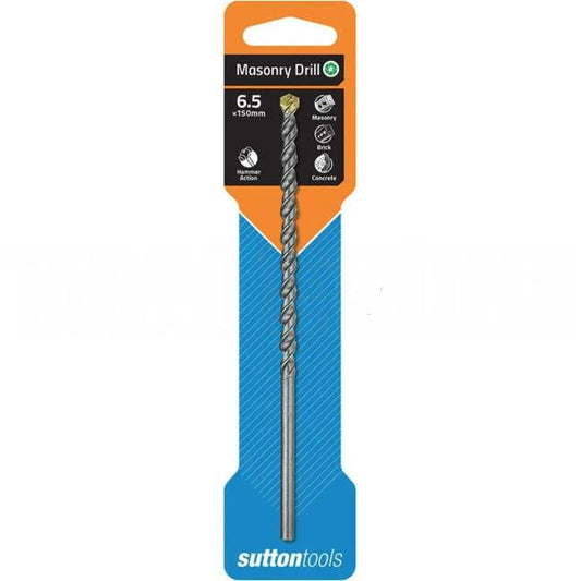 Sutton Tools 6.5mm x 150mm Masonry Drill Bit