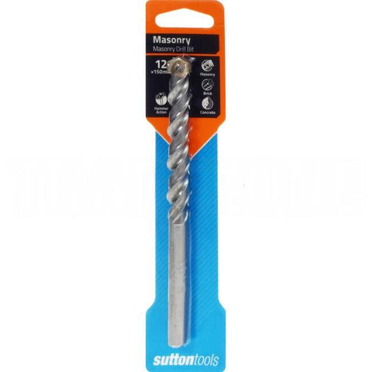 Sutton Tools 12mm x 150mm Masonry Drill Bit