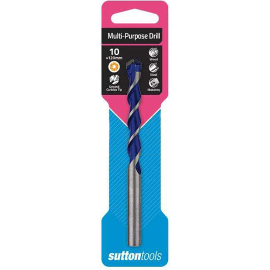 Sutton Tools 10mm x 120mm Multi Purpose Drill Bit