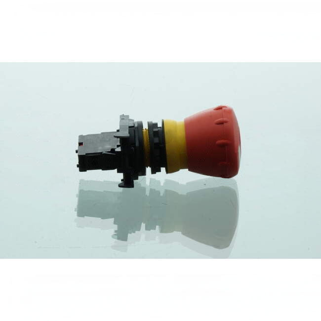 NHP 40mm Emergency Stop Push Button With 1 x N/C Contact Plastic Red