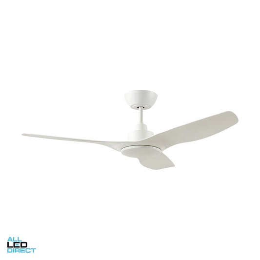 Ventair 1200mm (48') Intelligent Energy Saving DC 3 Blade Ceiling Sweep Fan With Remote Control White ALL LED Direct