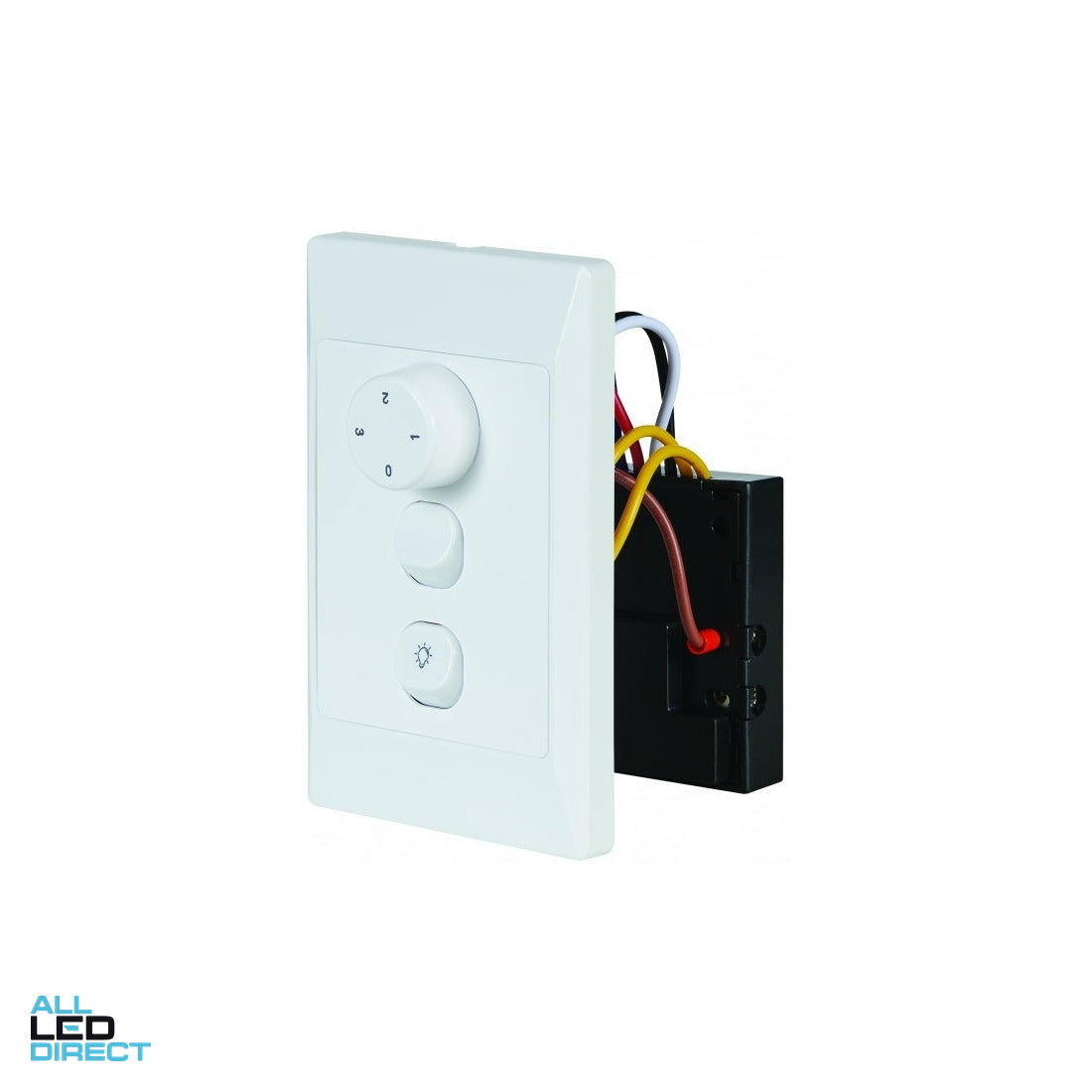 Ventair FleXmech DC Fan Wall Controller Classic 3 Speed Mech & Light Switch ALL LED Direct