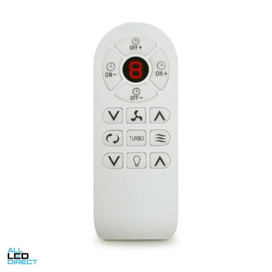 Atom Remote Control For DC Ceiling Fan White