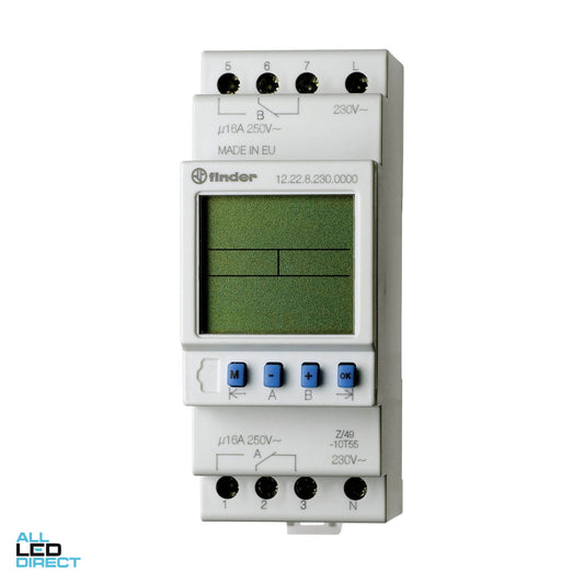 NHP Time Switch Digital Weekly 2 Channel 230VAC