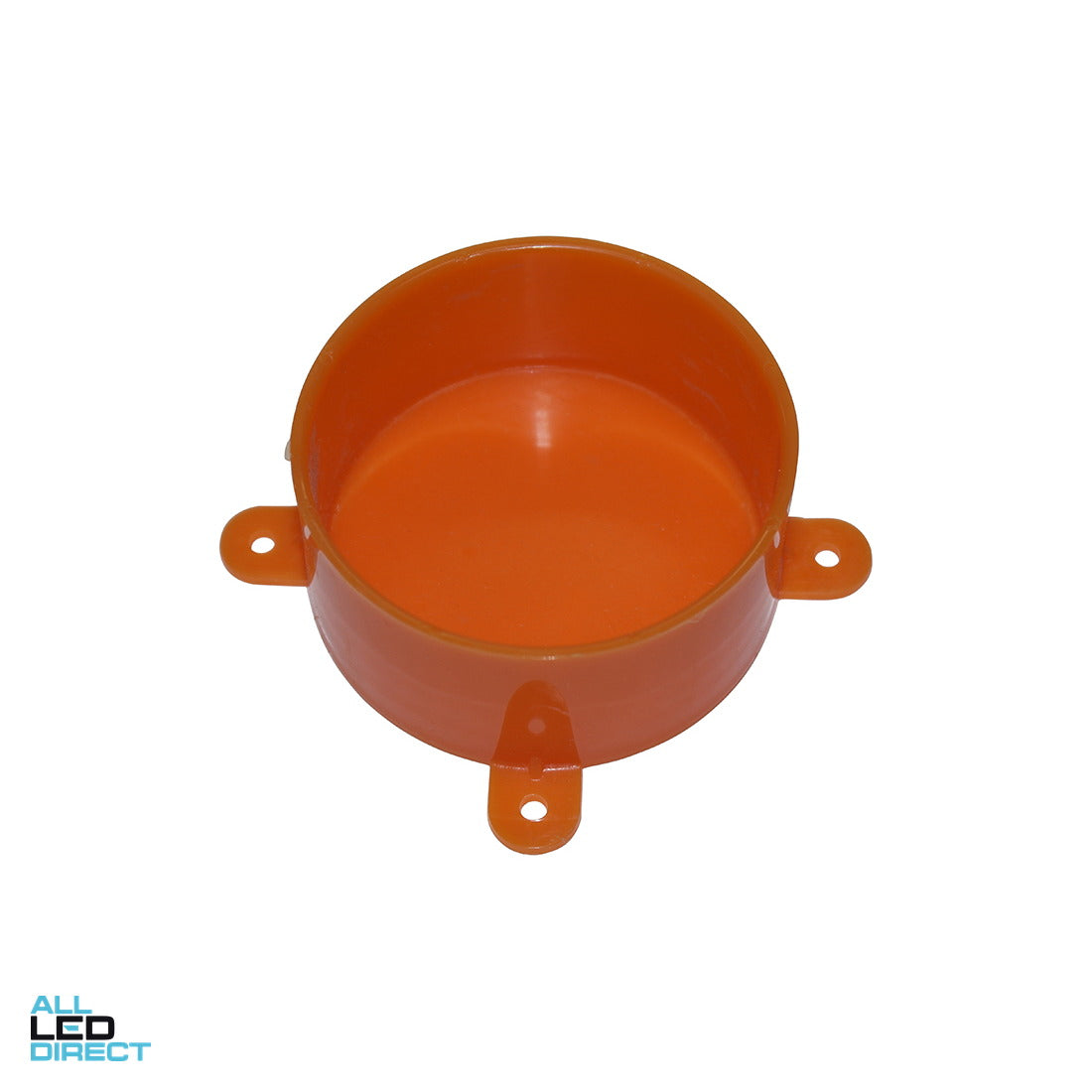 Tripac Disposable Round Conduit Junction Box Lid Orange Each - Green Star Certified
