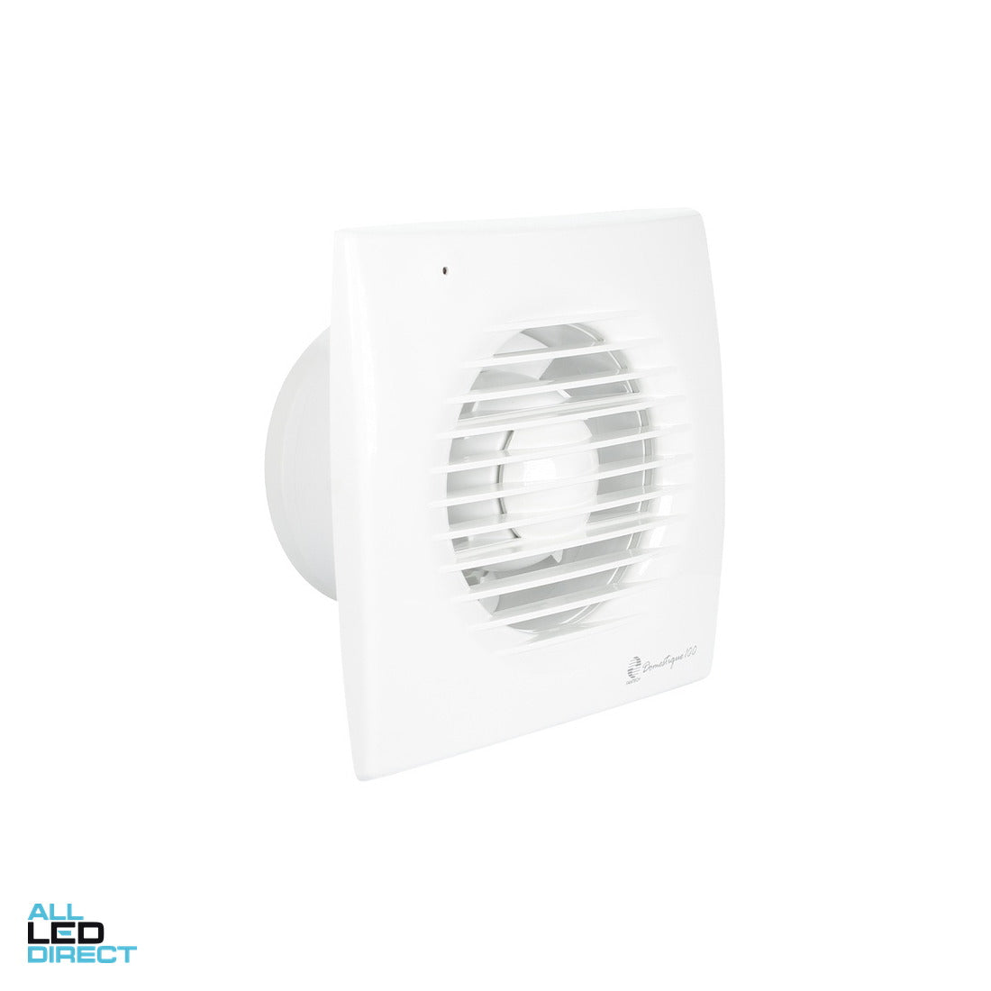 Fantech 155mm x 155mm Flush Mounted Square Exhaust Fan With Backdraft Damper Suitable For 100mm Duct ALL LED Direct