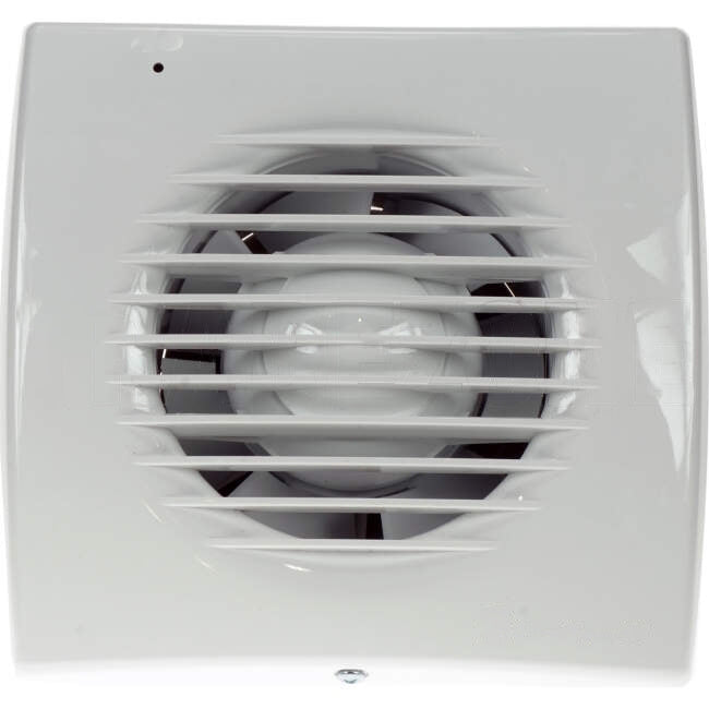 Fantech 155mm x 155mm Flush Mounted Square Exhaust Fan With Backdraft Damper Suitable For 100mm Duct