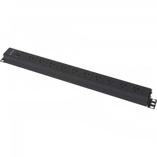 SharkRack 15 Amp AU 10 Way Vertical Power Rail