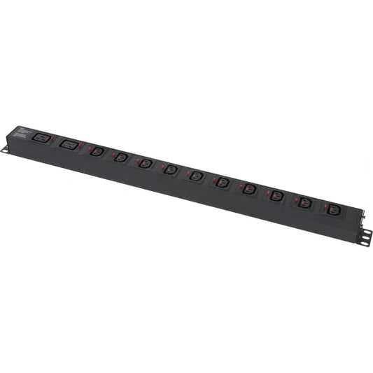 SharkRack 16 Amp C20 12 Way Vertical Power Rail