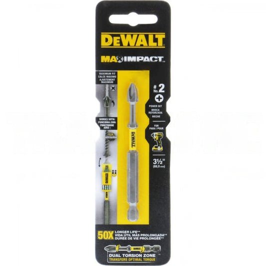 Dewalt MAX IMPACT 89mm PH2 Power Bit