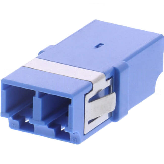 Select Data LC OS2 DX Adaptor Blue Reduced/No Flange