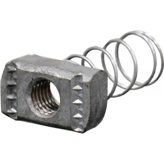 Ezystrut 12mm Cable Tray Uni Strut Channel Nut Hot Dipped Galvanised