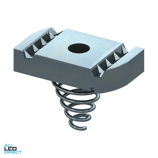Ezystrut 10mm Cable Tray Uni Strut Channel Nut Without Spring Hot Dip Galvanised Plated