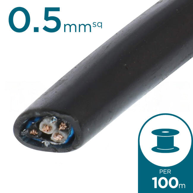 Electra 0.5mm 2 Pair Instrumentation Cable 100 Metre Drum