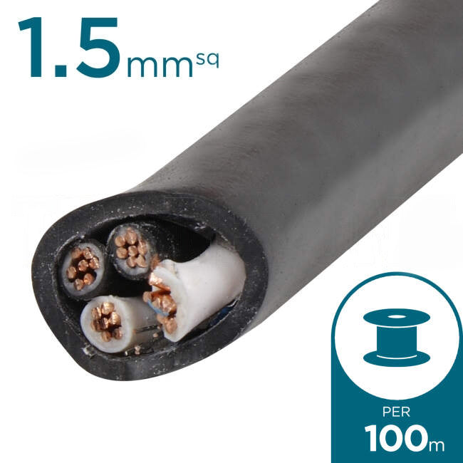 Electra 1.5mm 2 Pair Instrumentation Cable 100 Metre Drum