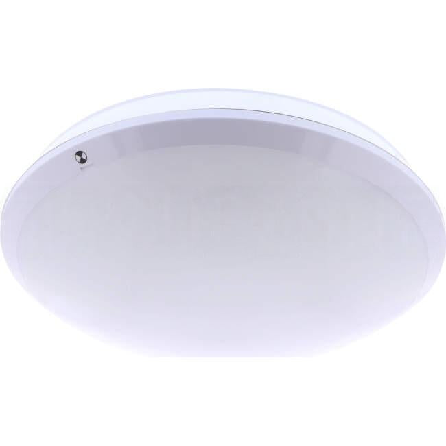 Clevertronics 16 Watt CIRCLITE Maintained Emergency LED Circular Oyster With Opal Acrylic Diffuser