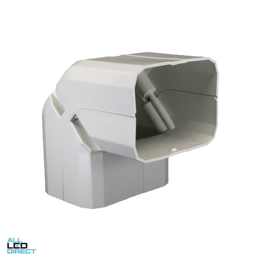 Ezyduct 110mm 90 Degree Elbow Light Beige Suitable For Air Conditioning Duct