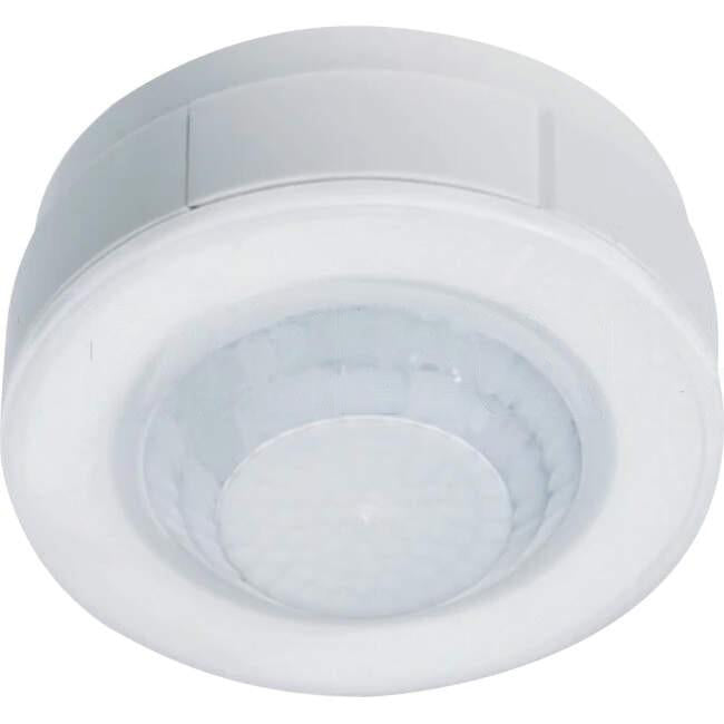 Hager 360 Degree Surface Mounted Ceiling Movement Sensor IP21 With 6 Metre Detection Range White