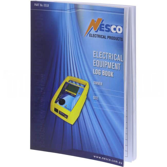 Nesco Electrical Appliance Test Log Book