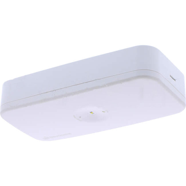 Clevertronics 2.5 Watt ECONOMY LIFELIGHT LED D40 Non Maintained Surface Mounted Emergency Light White