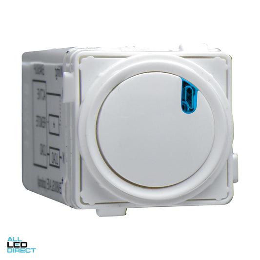 Legrand EXCEL LIFE 400 Watt Universal Push Button Dimmer White