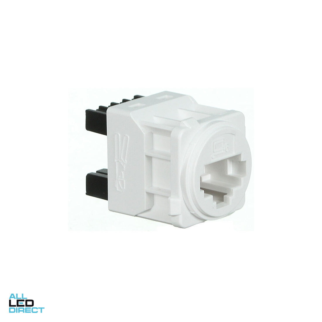 Legrand EXCEL LIFE CAT6 RJ45 Data Mech White ALL LED Direct