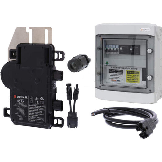 Enphase IQ7A Single Phase Portrait KIT to suit up to 16 x 440w for Solar Panels