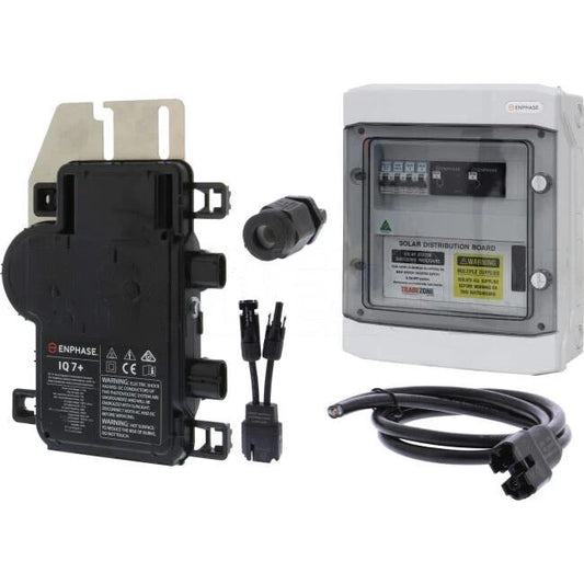 Enphase IQ7+ Single Phase Portrait KIT to suit up to 17 x 370w for Solar Panels