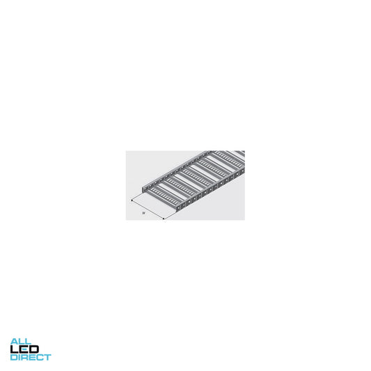 Ezystrut 450mm x 3 Metre ET3 Cable Tray 450 Pre-Galvanised
