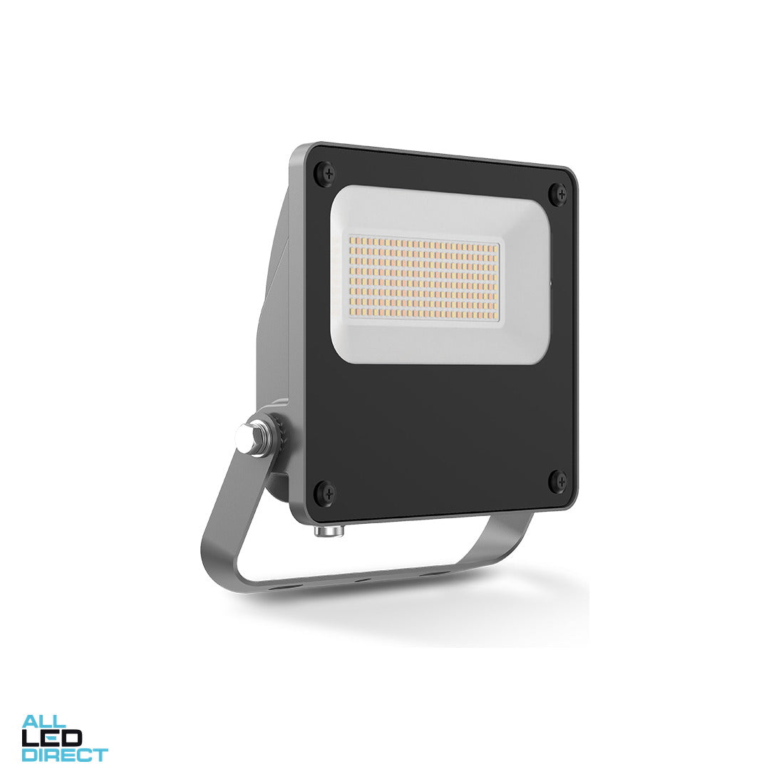 Ektor 40/60/80 W FLUX CORE LED Floodlight with Built in PE Cell Black 3000/4000/5000 K 13350lms ALL LED Direct