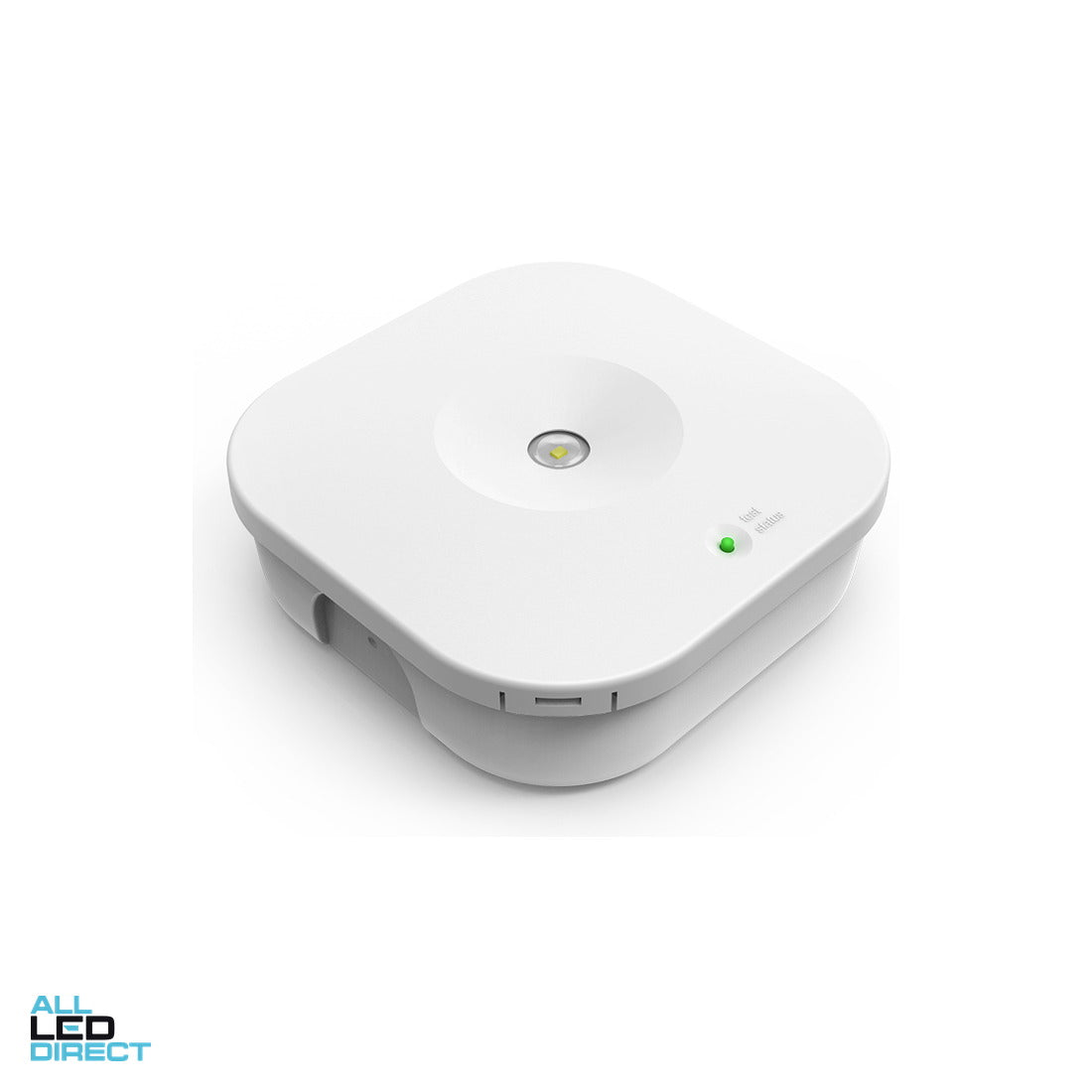 Ektor 2 W LEDFIRE CORE LED Non Maintained Surface Mount Emergency Light With Self Test White ALL LED Direct