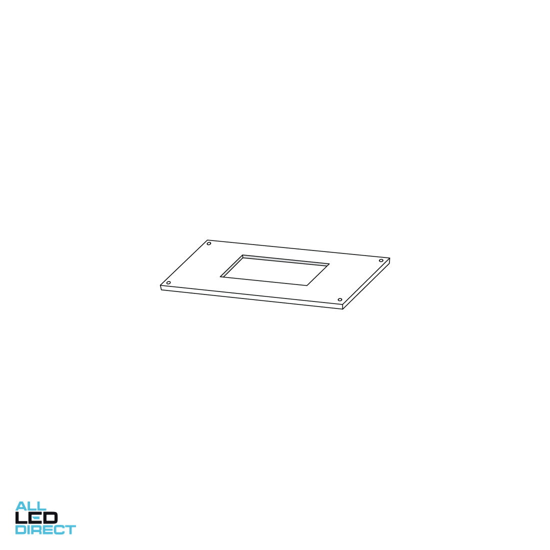 Ektor Razor Plate To Suit 2684 2686 2660 2661 2663 12121 12123 ALL LED Direct