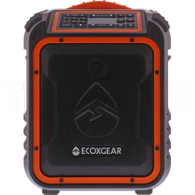 Ecoxgear ECOBOULDER USB Bluetooth Speaker Bundle Orange