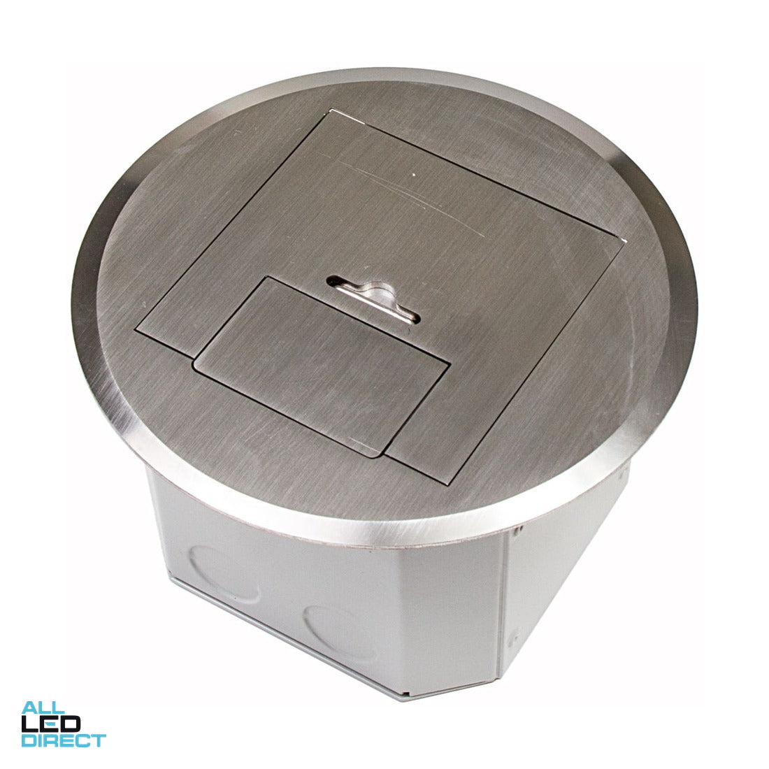 ECD Stainless Steel Flush Floor Box ALL LED Direct