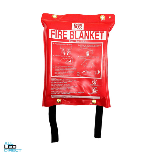 Firebox 1.8 Metre x 1.2 Metre Fire Blanket ALL LED Direct