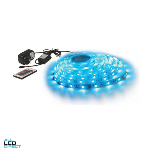 SAL 6 W 5 Metre LED Strip Light Kit With Remote RGB 100lm
