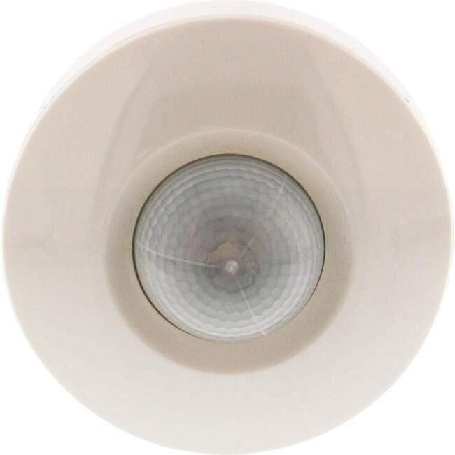 Matelec 360 Degree Surface or Flush Mounted Ceiling PIR Movement Sensor IP20 With 22 Metre Detection Range White